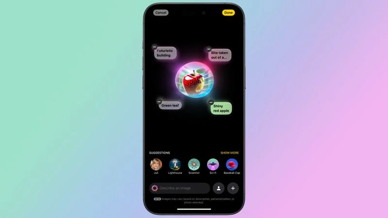 iOS 18.2: همه آنچه باید درباره Image Playground بدانید